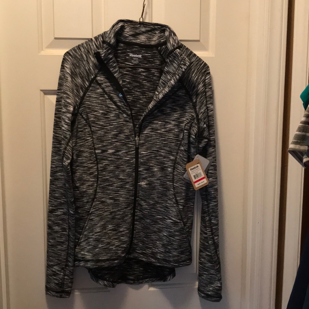 Reebok Mock Neck Workout jacket NWT